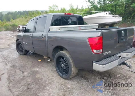 2006 Nissan Titan Xe из США, поврежденный, VIN 1N6BA07A66N516229